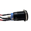 Race Sport 19Mm Flush Mount Pre-Wired Led 2-Position On/Off Switch (Blue) (Each) RS-B19MM-LEDB